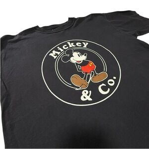 vintage 1984 WALT DISNEY Mickey Mouse Single Stitch Commemorating Mickey & Co JG